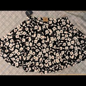 Hollister Skater Skirt in Floral Design